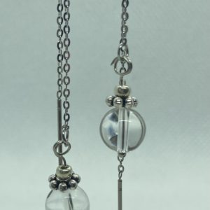 Boucles d’oreilles cristal de roche