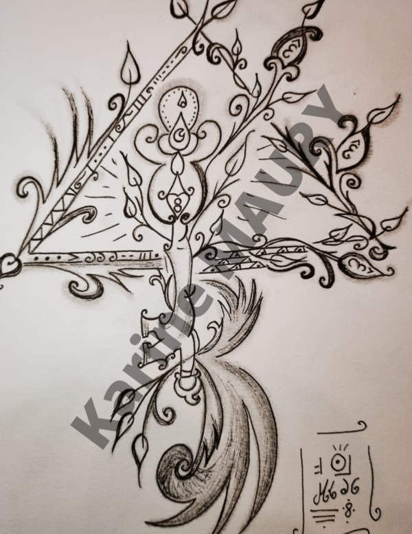Mandala " la clé "