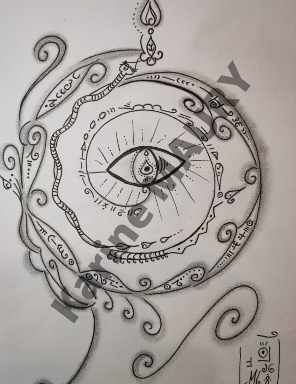 Mandala " la spirale "