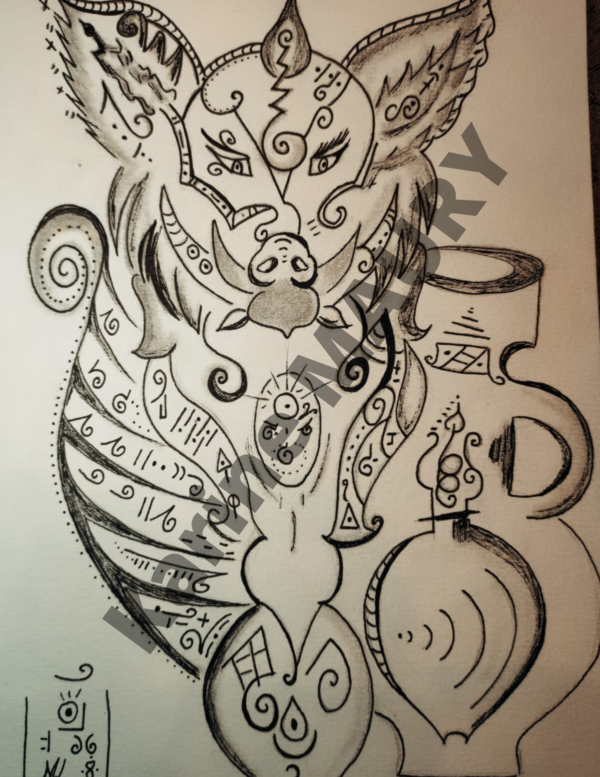 Mandala " le sanglier "