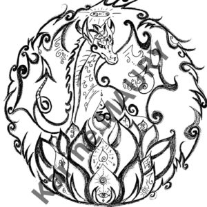 Soin dessin quantique Dragonne OMA