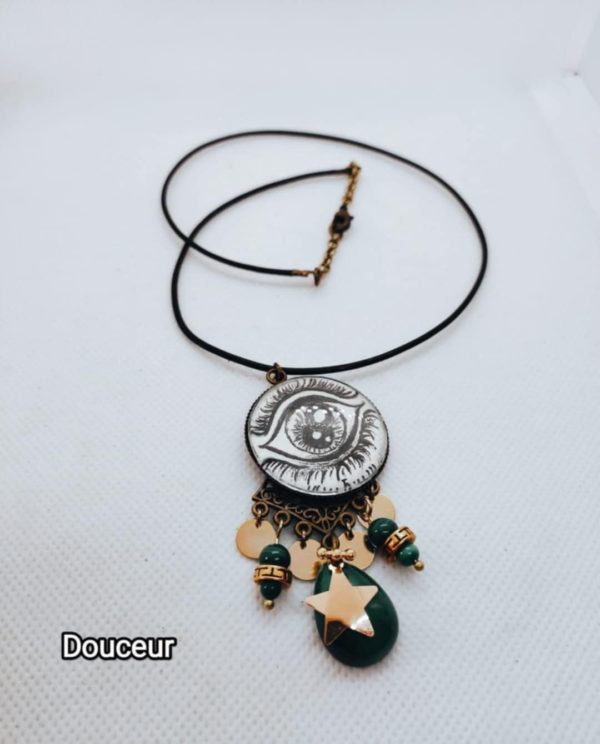 Collier Douceur avec Malachite
