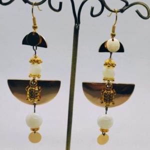 Boucle d’oreille Nacre