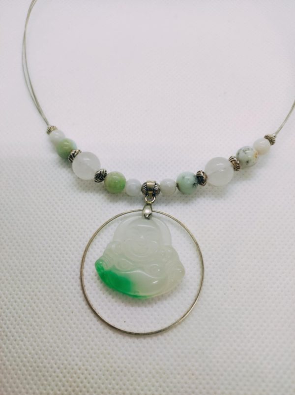 Collier Jade et Chrysoprase – Image 2